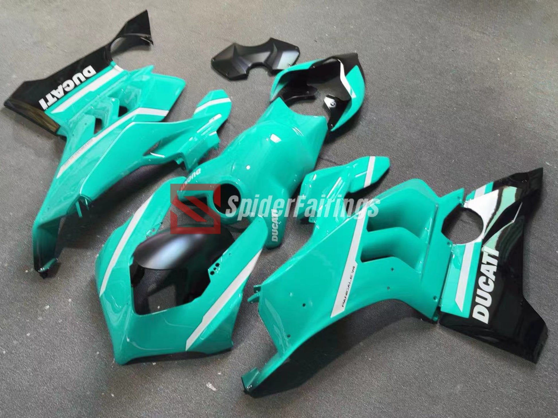 Gloss Cyan-Ducati V4/V4S 2020-2021