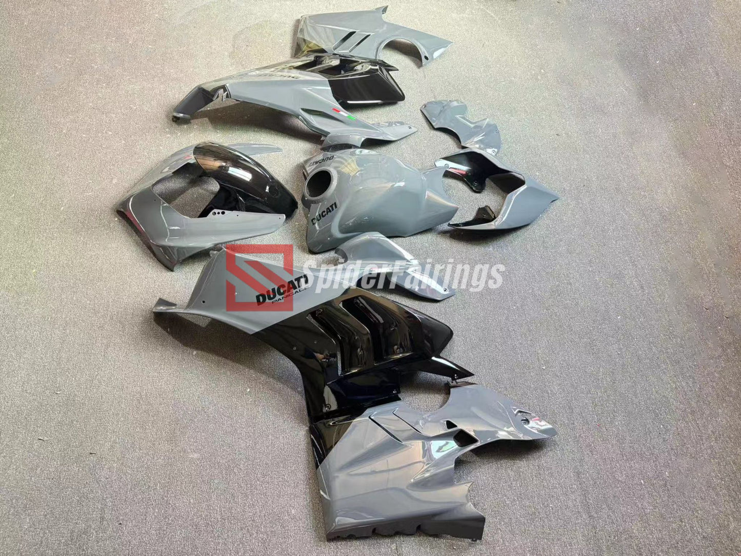 Gloss Grey-Ducati V4/V4S 2020-2021