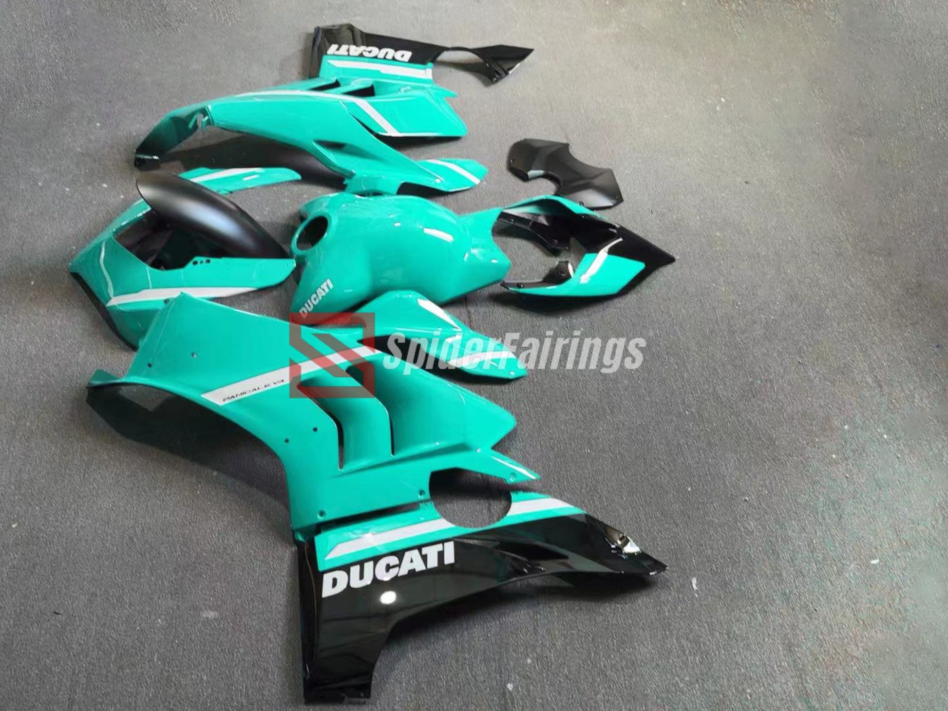 Gloss Cyan-Ducati V4/V4S 2020-2021