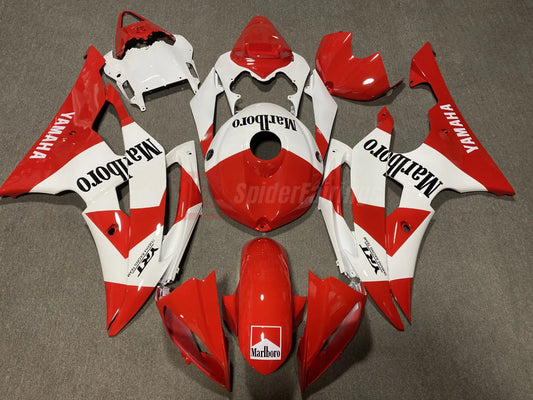 Red and White Marlboro-Yamaha R6 2008-2016