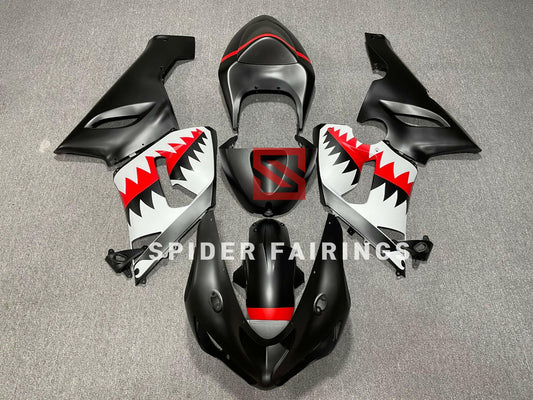 Matte Black Shark-Kawasaki ZX-6R 2005-2006