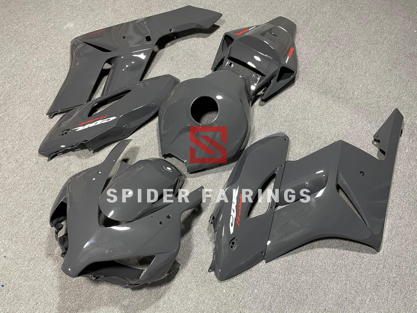 Dark Gray-Honda CBR1000RR 2004-2005