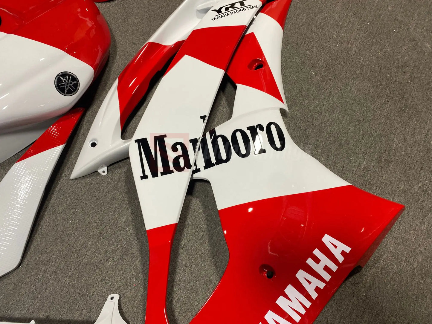 Red and White Marlboro-Yamaha R6 2008-2016