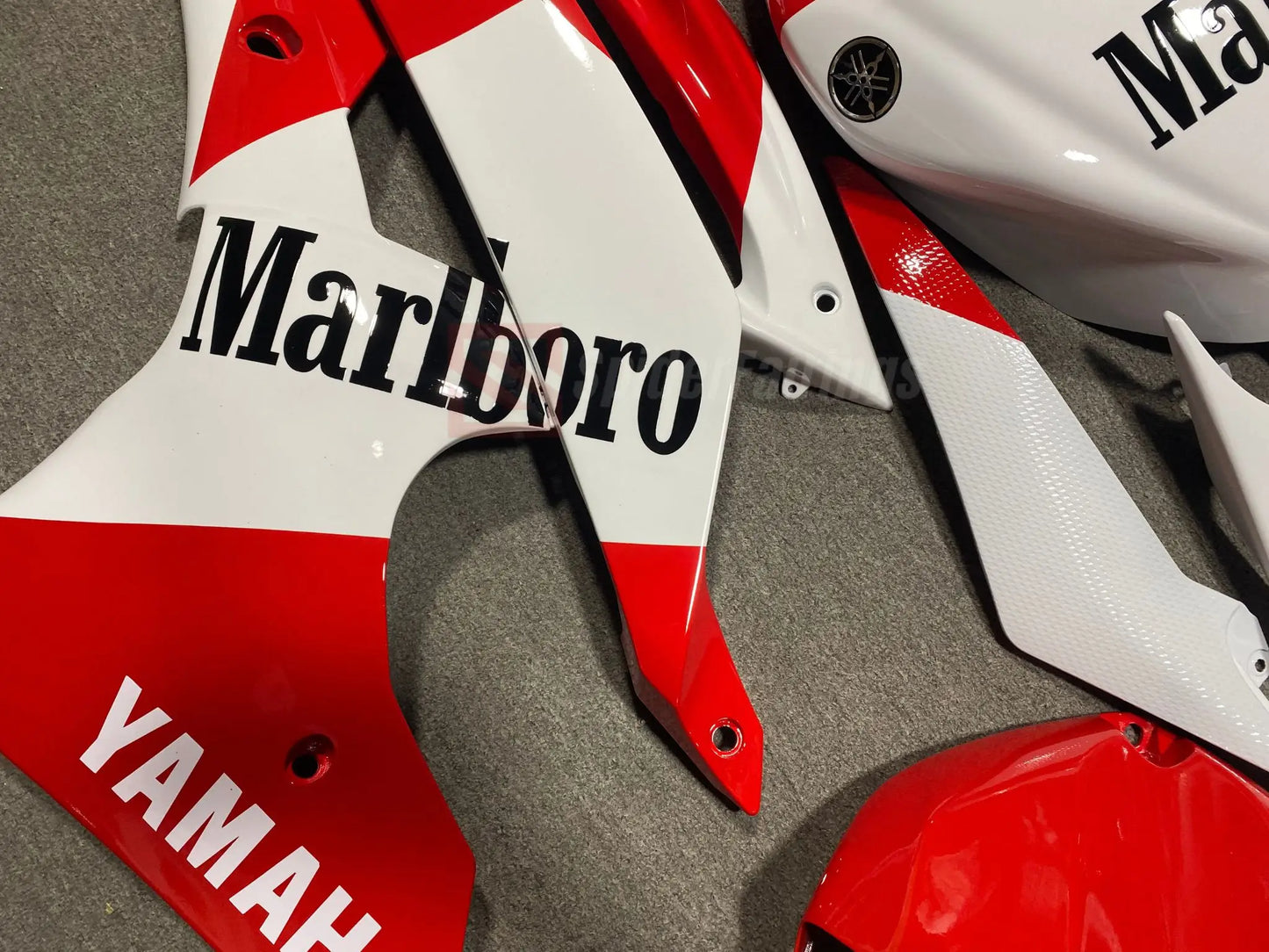 Red and White Marlboro-Yamaha R6 2008-2016