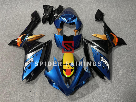 Shark for Blue and Black-Yamaha YZF R1 2007-2008