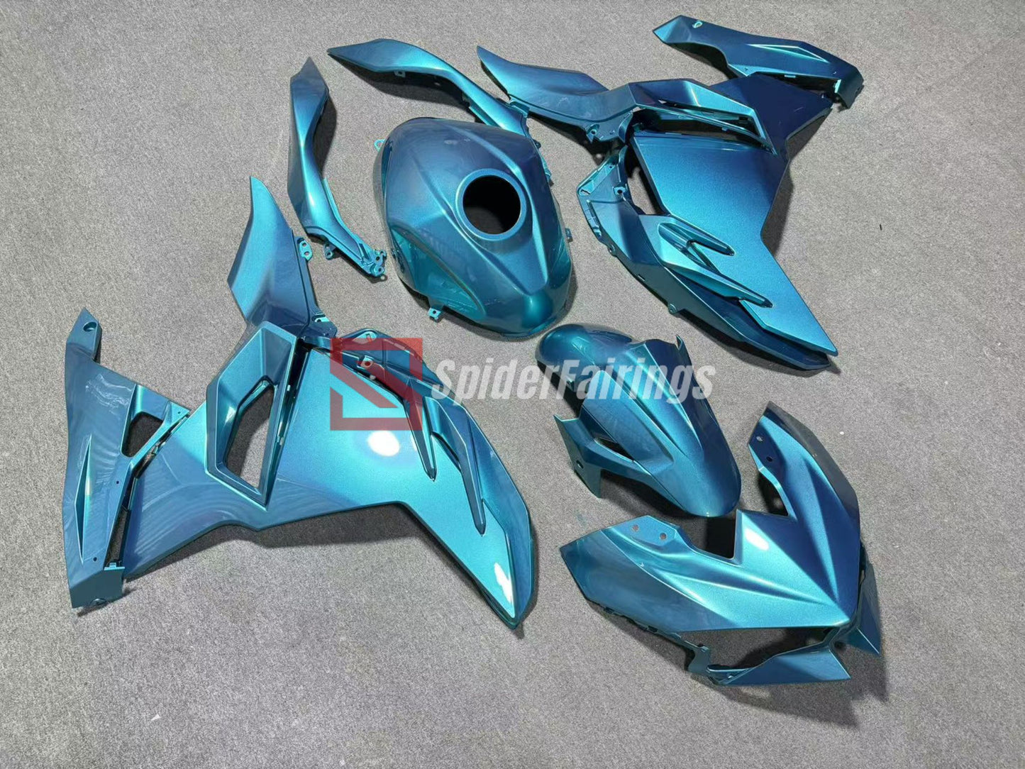Baby Blue-Kawasaki Ninja500 2024-2025