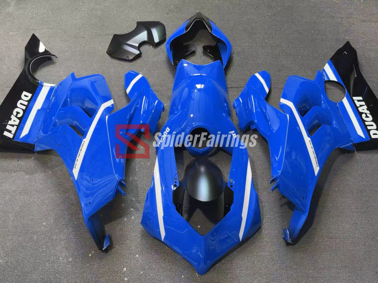 Gloss Blue-Ducati V4/V4S 2020-2021