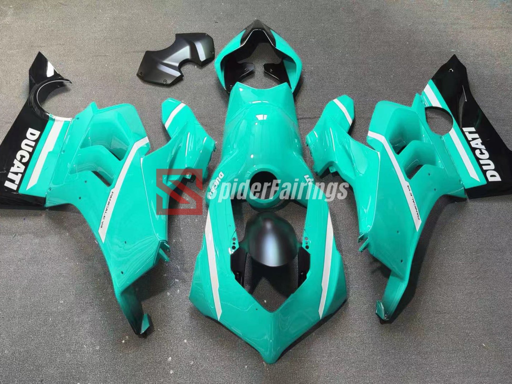 Gloss Cyan-Ducati V4/V4S 2020-2021