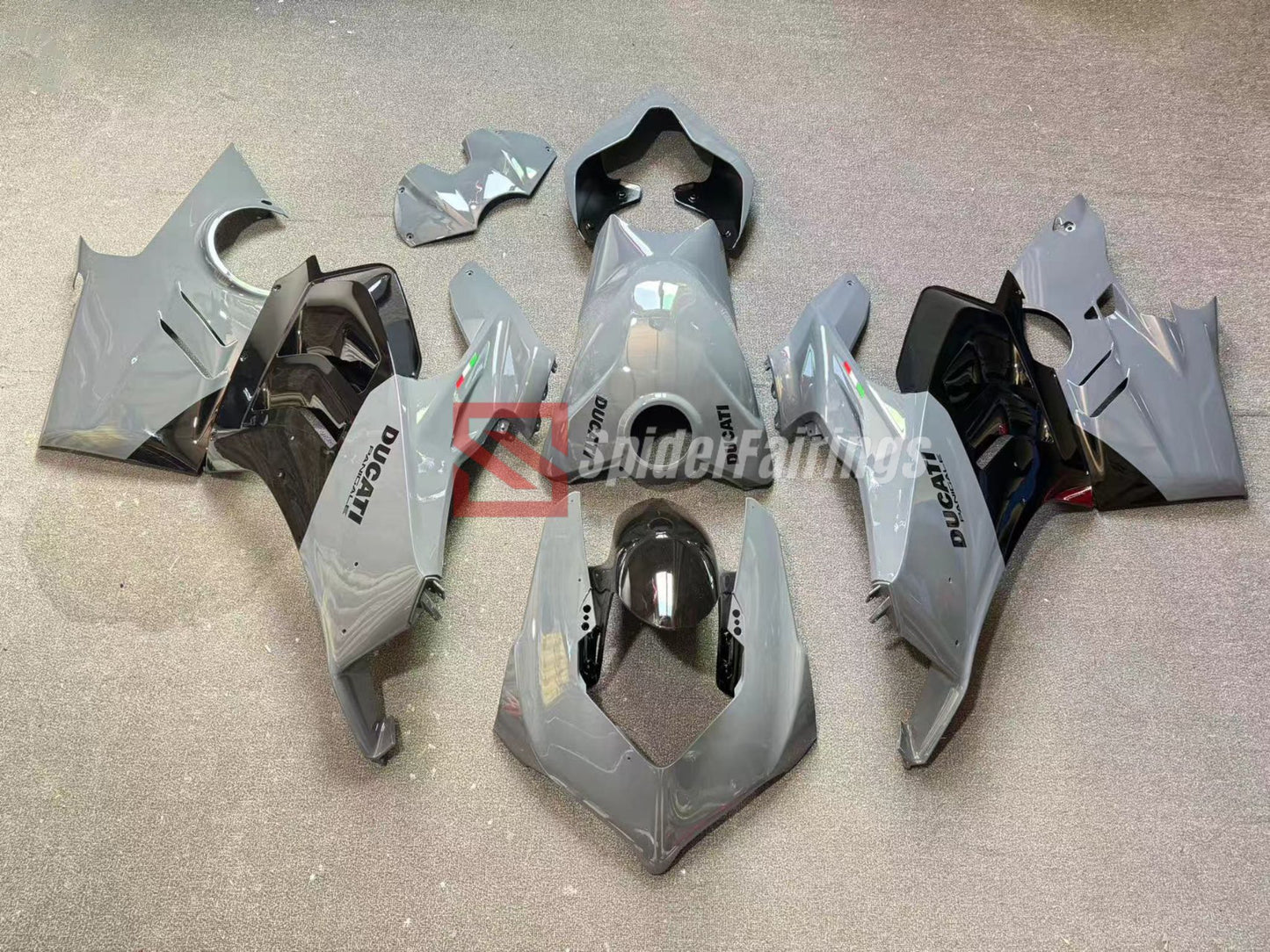 Gloss Grey-Ducati V4/V4S 2020-2021