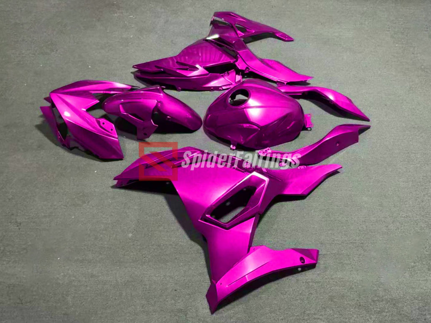 Glossy Deep Vario Pink-Kawasaki Ninja500 2024-2025
