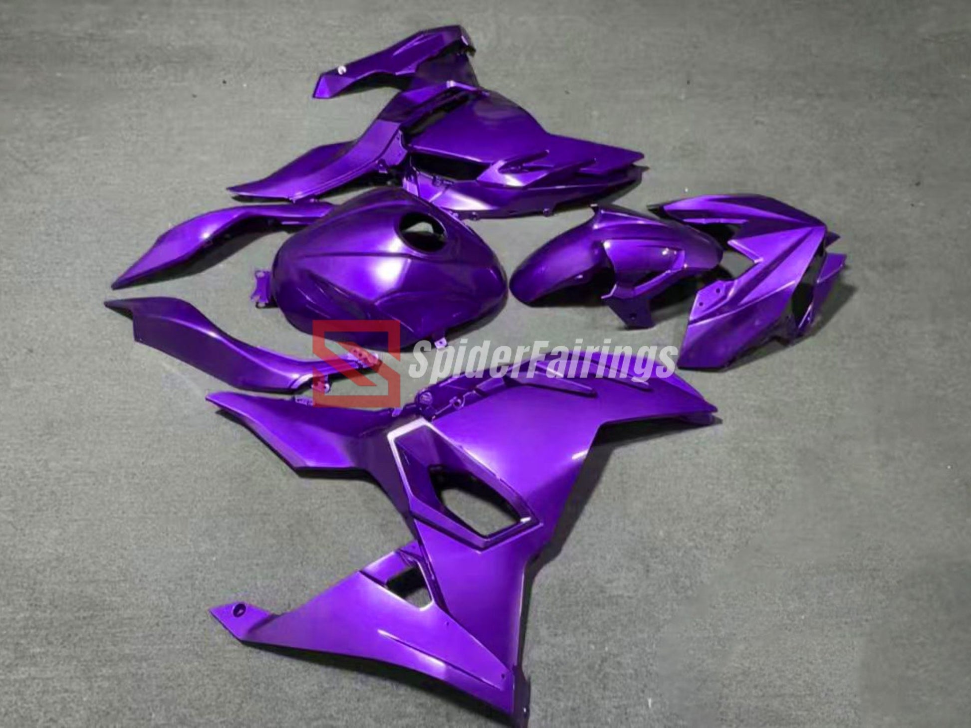 Gloss Purple-Kawasaki Ninja500 2024-2025