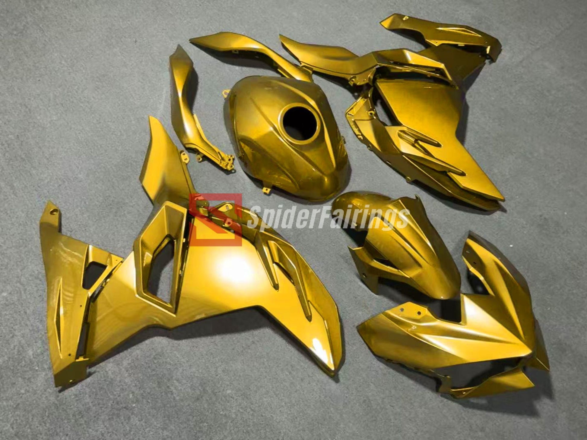 Gold-Kawasaki Ninja500 2024-2025