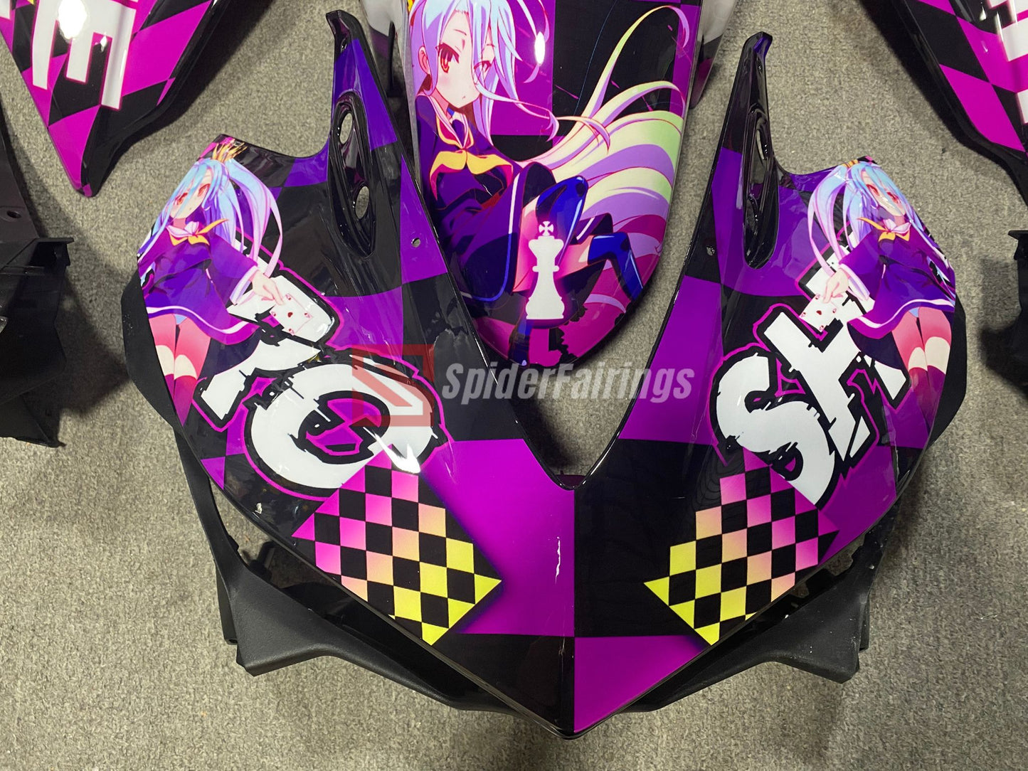 Custom No Game No Life Fairing Kits-Yamaha R3 2014-2018