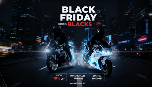 2025 Black Friday Motorcycle Fairings Sale — 10% OFF Sitewide