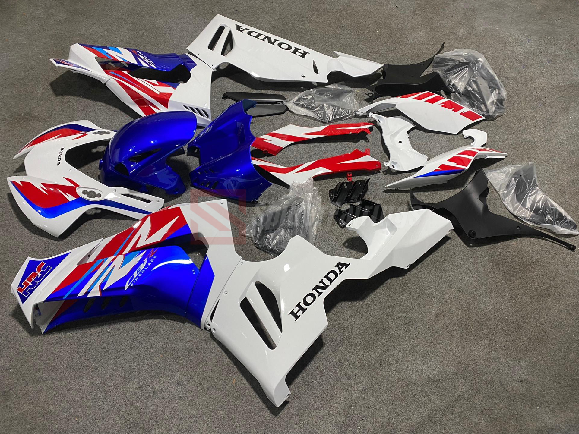 Blue white and Red-Honda CBR1000RR-R 2020-2024