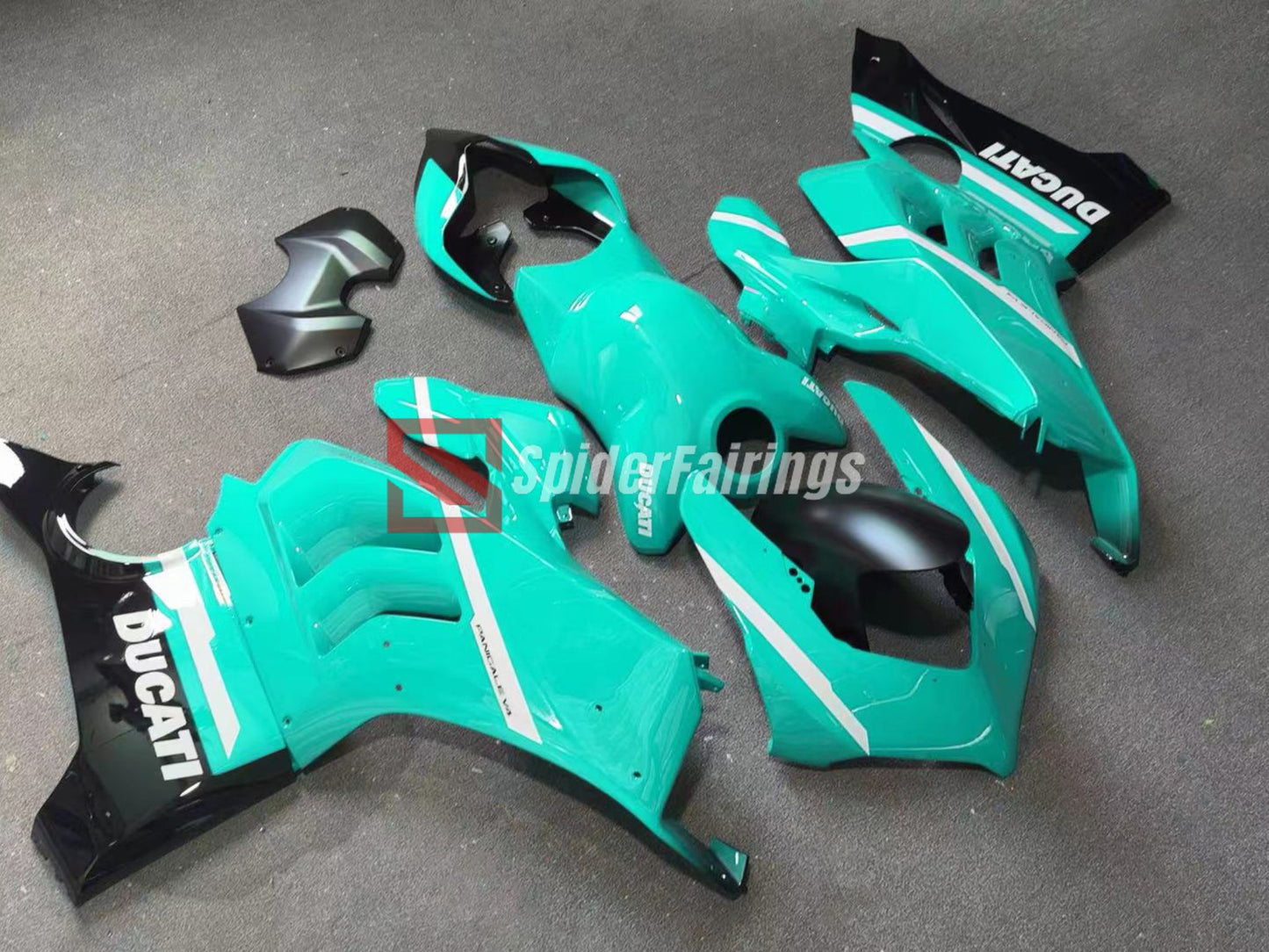 Gloss Cyan-Ducati V4/V4S 2020-2021 