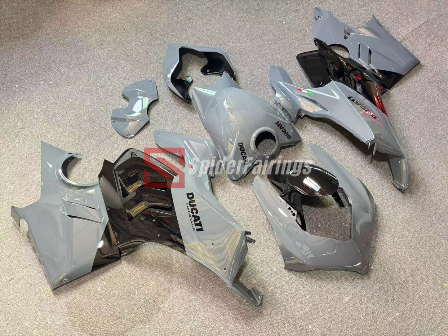 Gloss Grey-Ducati V4/V4S 2020-2021 