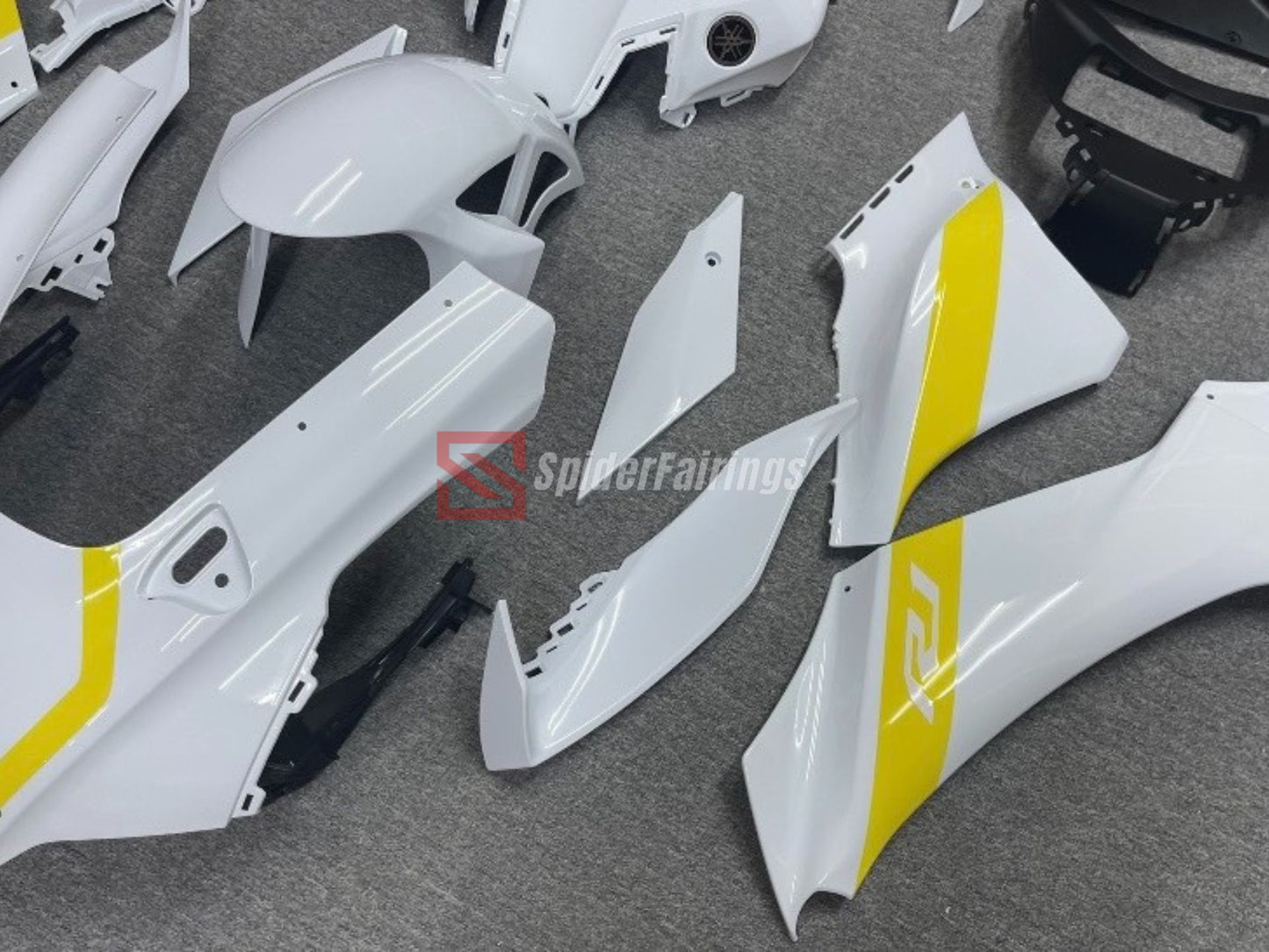 Gloss White-Yamaha R1 2020-2024