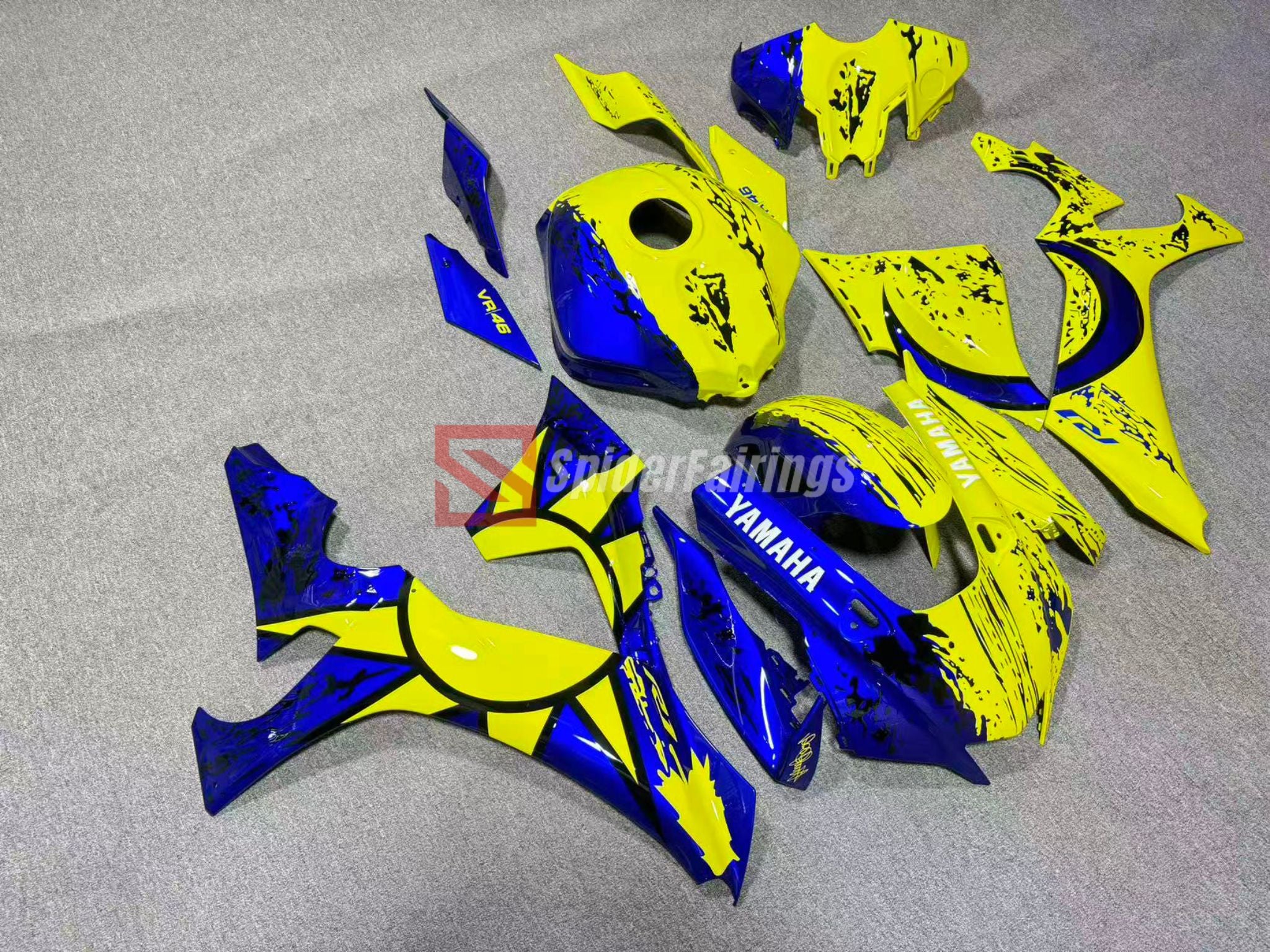 Custom Sun Moon Kits-Yamaha YZF R1 2020-2024 – SpiderFairings