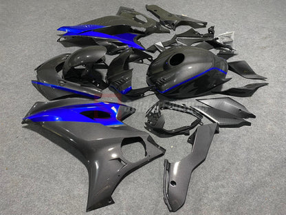 Blue and Carbon Fiber-Yamaha R6 2017-2022