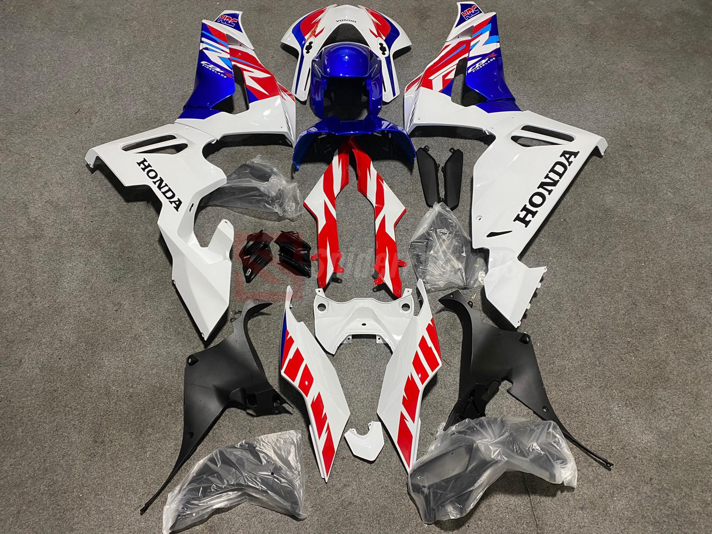 Blue white and Red-Honda CBR1000RR-R 2020-2024