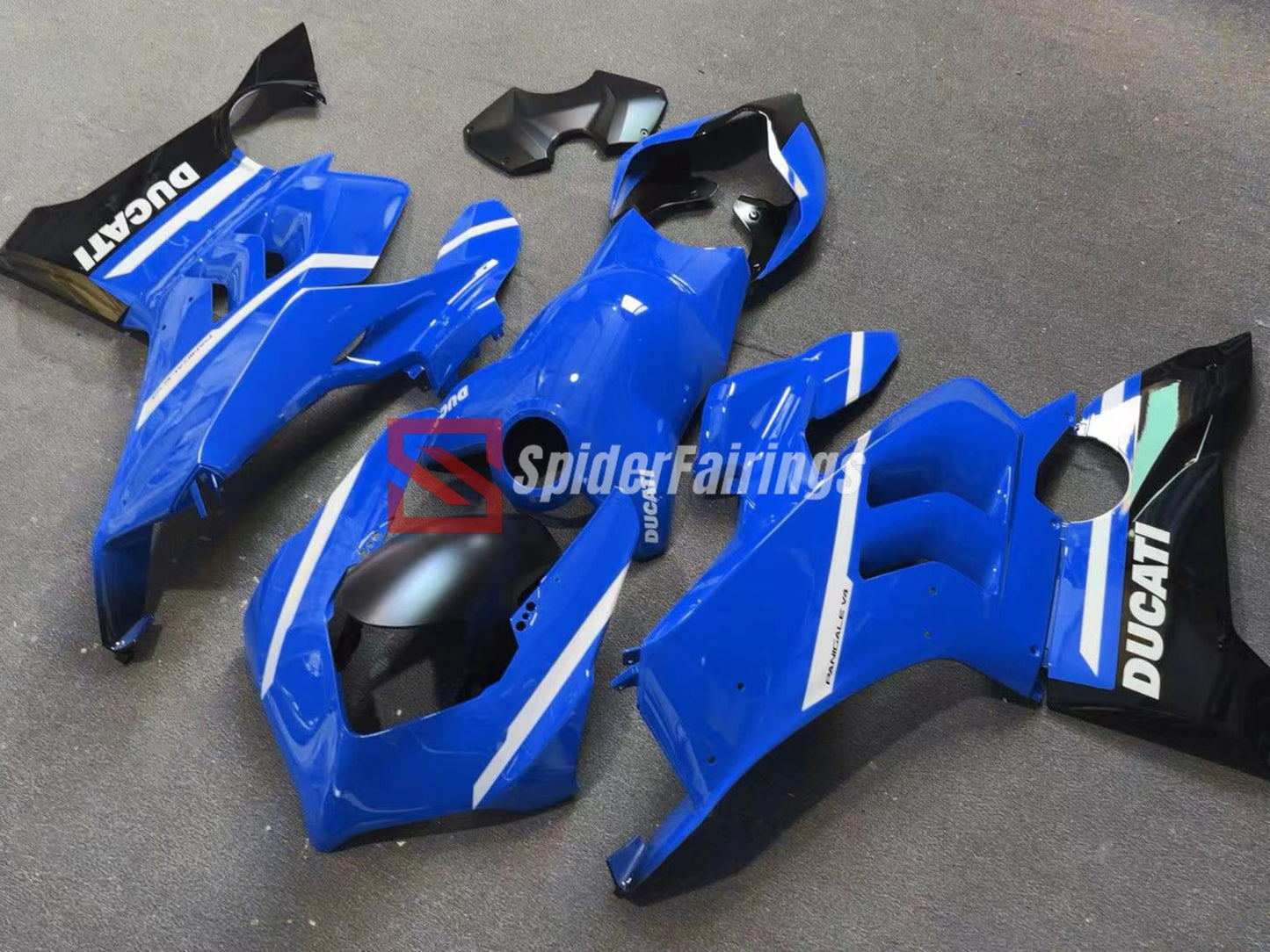 Gloss Blue-Ducati V4/V4S 2020-2021 