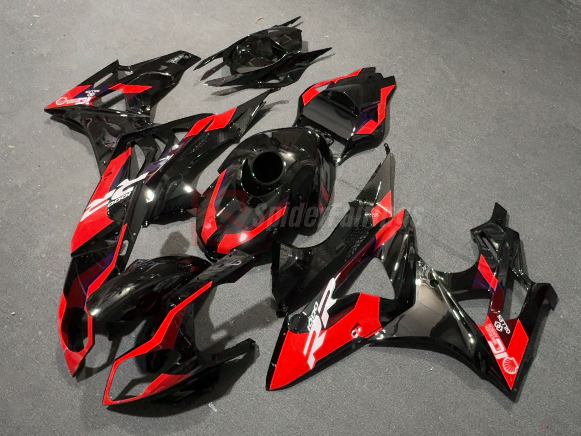 Gloss Red and Black-BMW S1000RR 2009-2014