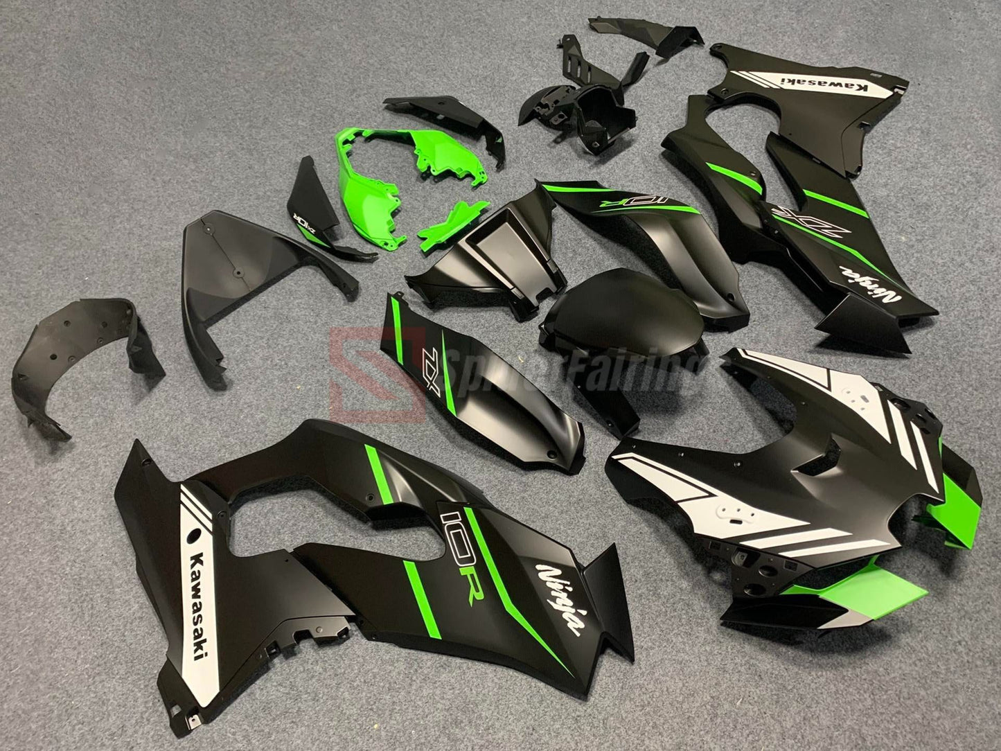 Matte Black-Kawasaki ZX-10R 2021-2024