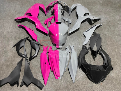 Pink and Grey-Kawasaki Ninja400 2018-2023