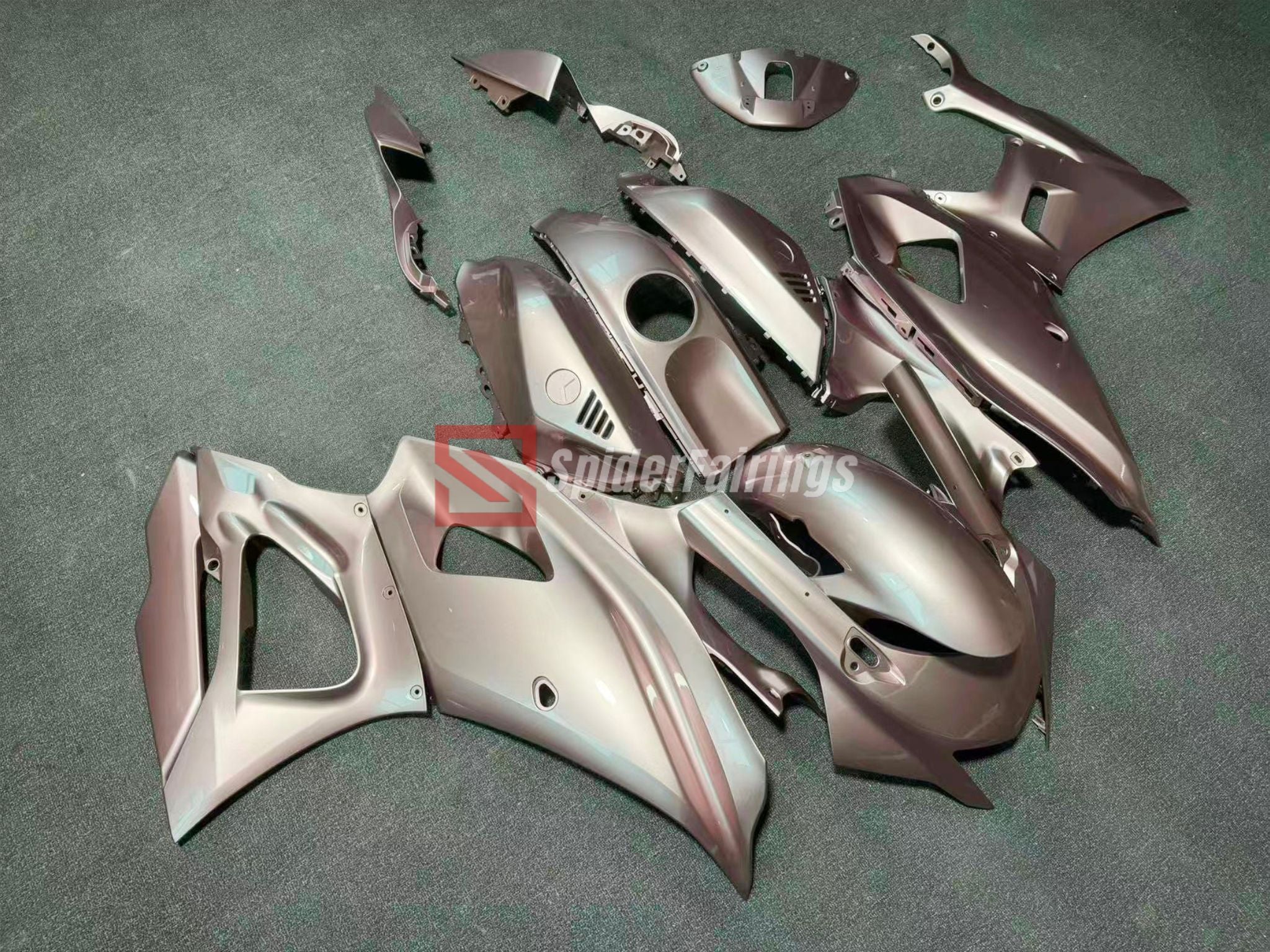 Glossy Rose Gold-Yamaha R7 2021-2025 – SpiderFairings