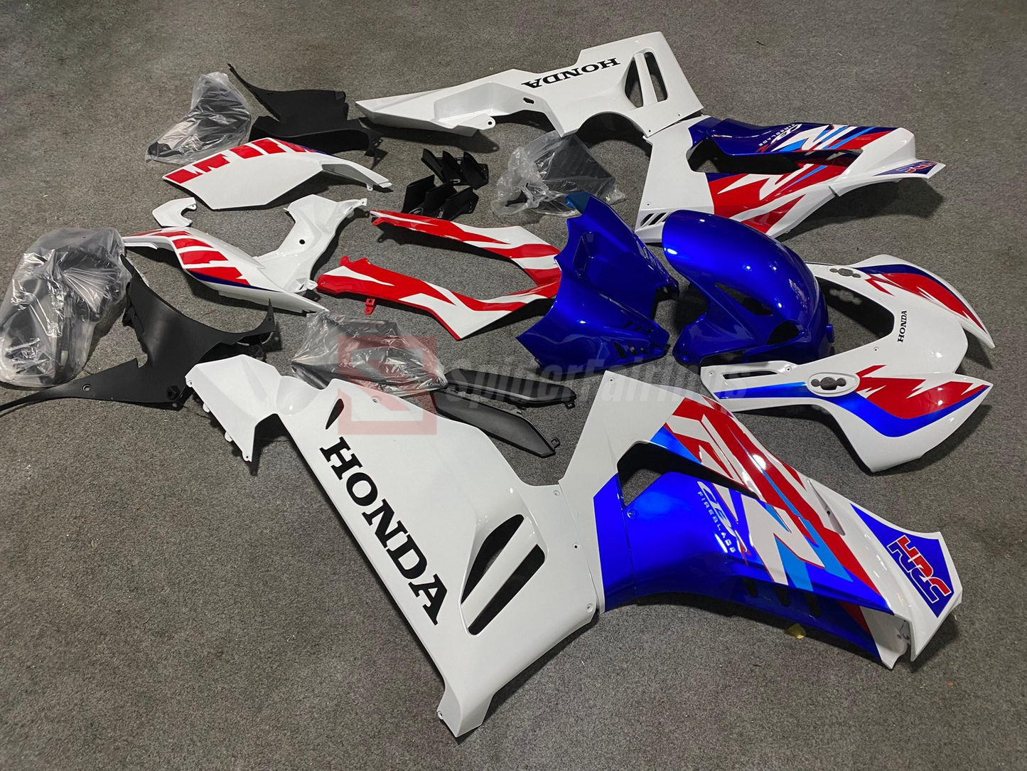 Blue white and Red-Honda CBR1000RR-R 2020-2024