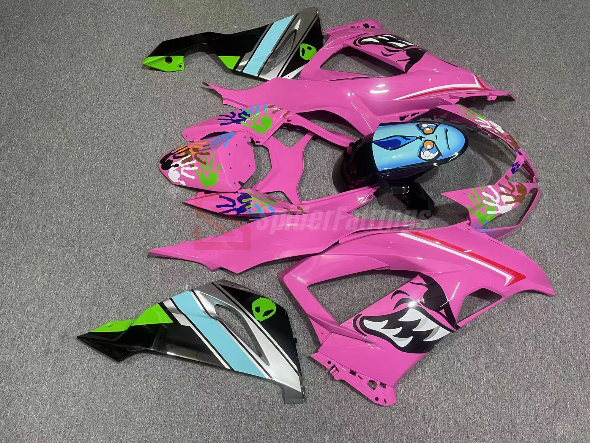 Pink Shark-Kawasaki ZX-6R 2013-2018