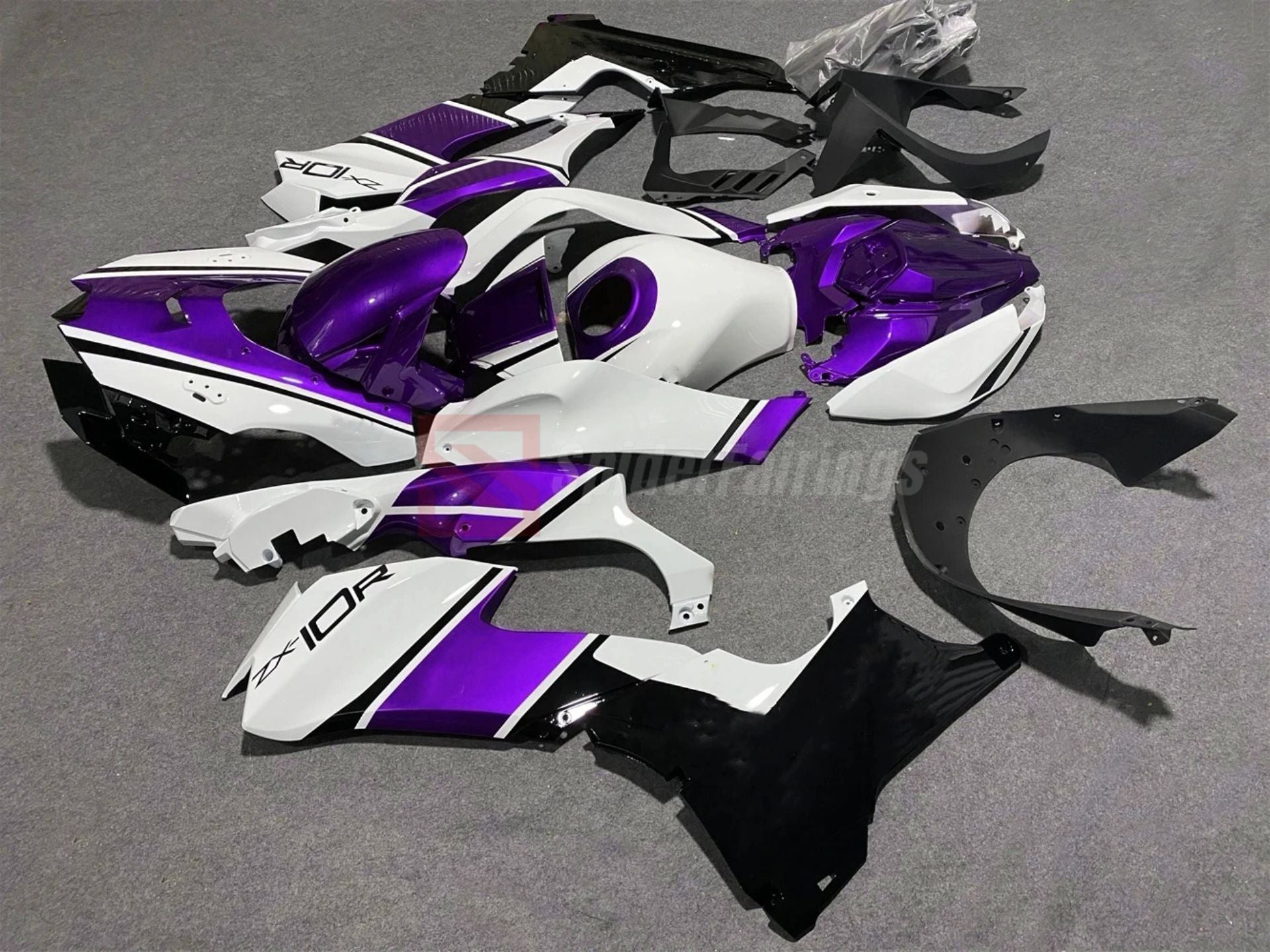 Purple and White-Kawasaki ZX-10R 2021-2024