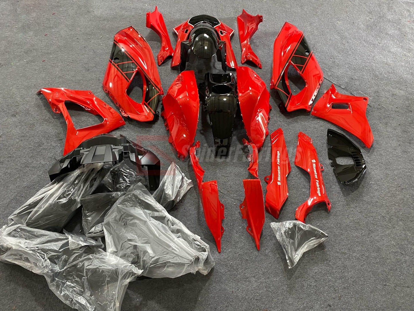 Red and Black-YamahaR7 2021-2024