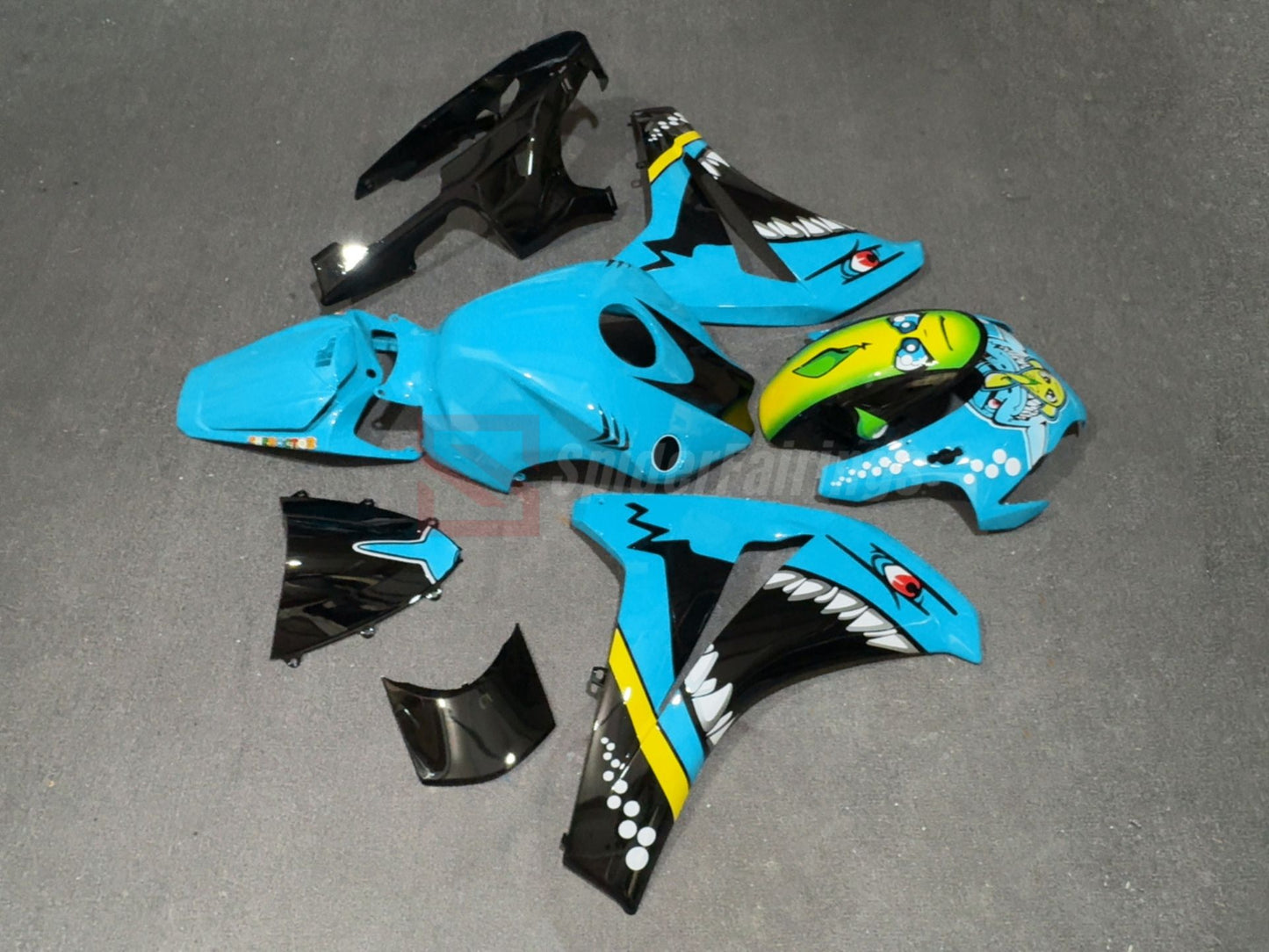 Gloss Skyblue Shark-Honda CBR1000RR 2008-2011