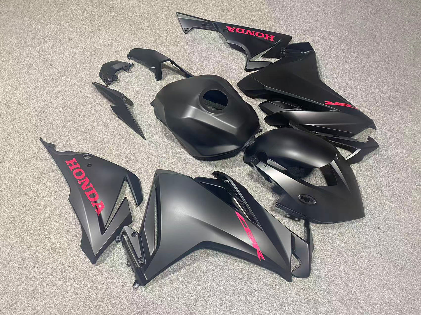 Matte Black-Honda CBR500R 2023