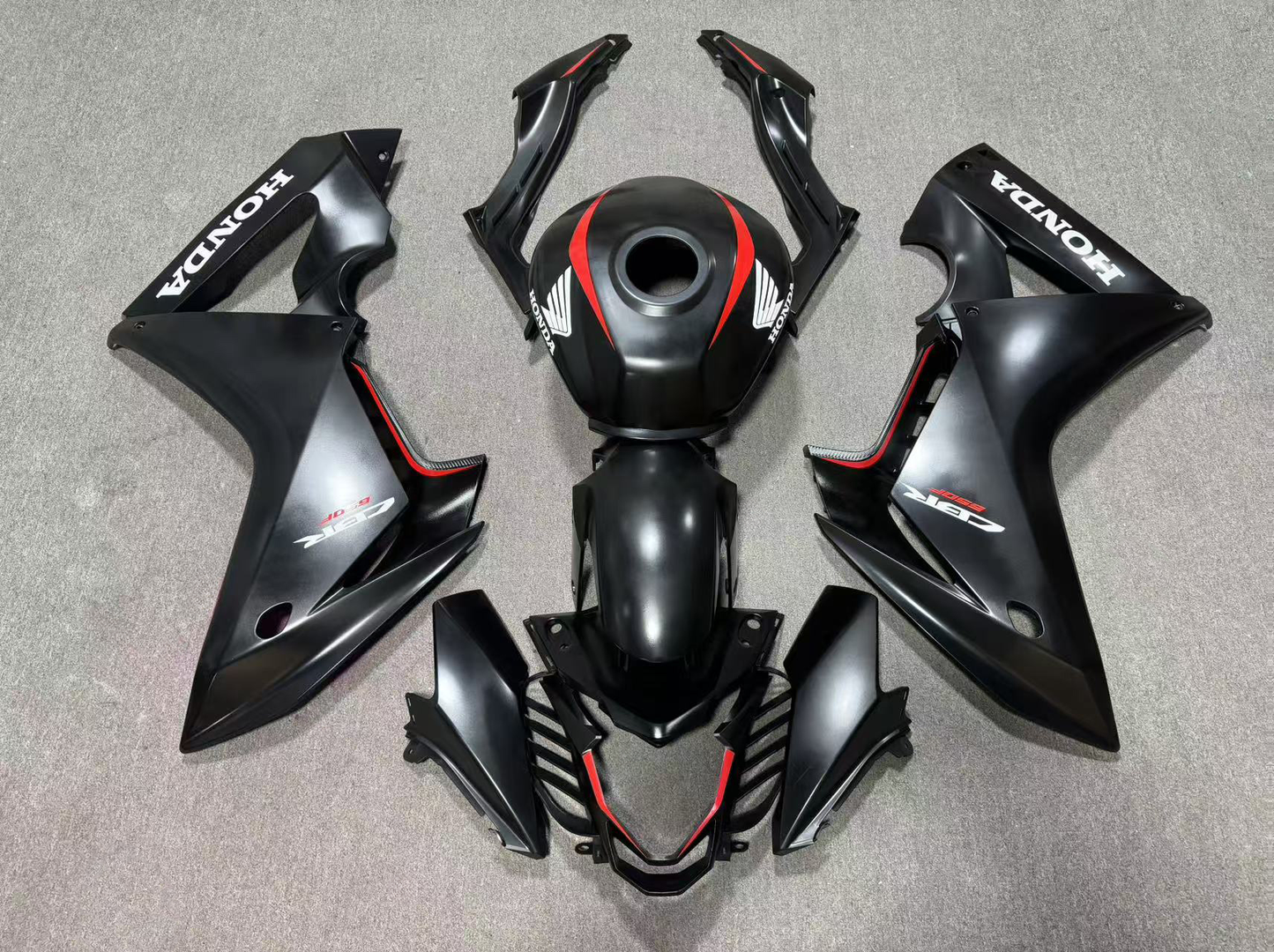 Matte Black-Honda CBR650F 2019-2020