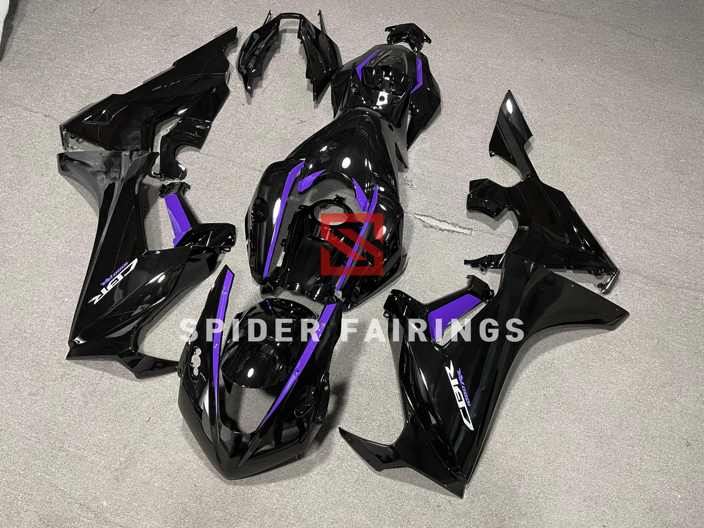 Gloss Black-Honda CBR1000RR 17-19