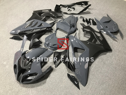 Gloss Gray and Black-BMW S1000RR 2009-2014