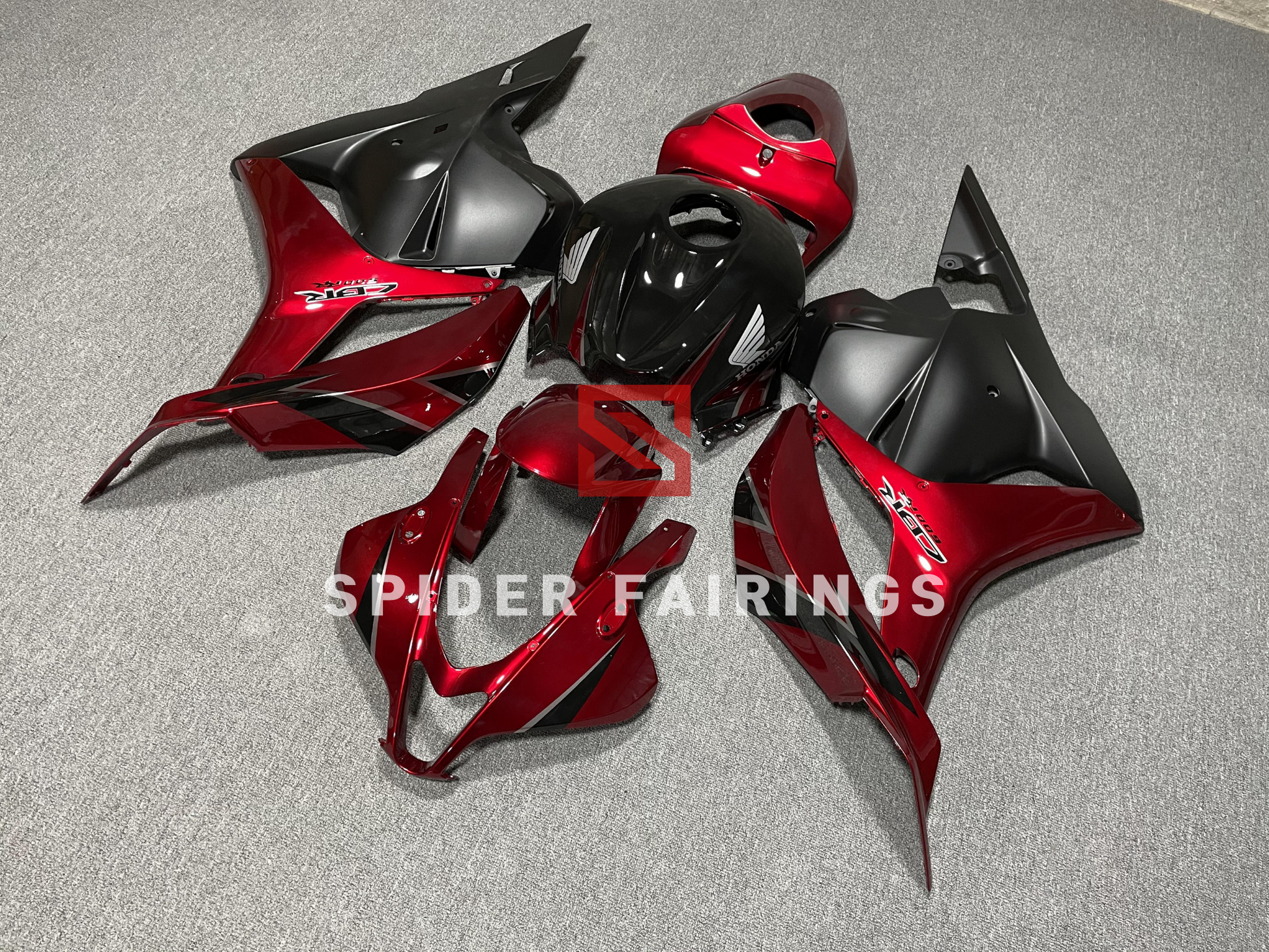 Gloss Dark Red&Black-Honda CBR600RR 2009-2012