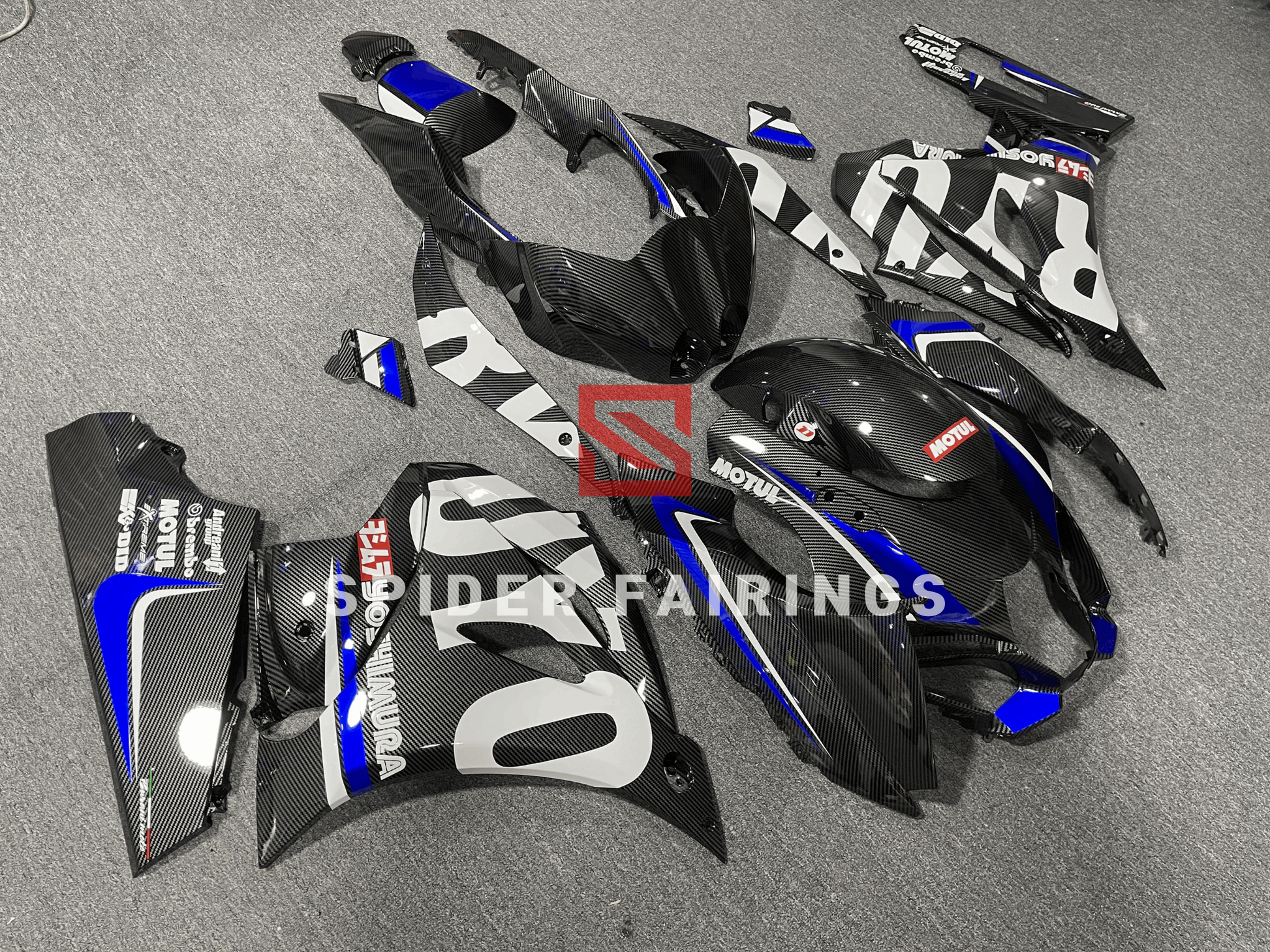 Carbon Fiber Black-Suzuki GSXR1000 17-19 - SpiderFairings