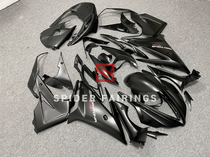 Flat Black Triumph Daytona 675 13-16 - SpiderFairings