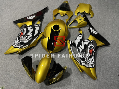 Black and Golden Tiger-Yamaha YZF R6 2008-2016