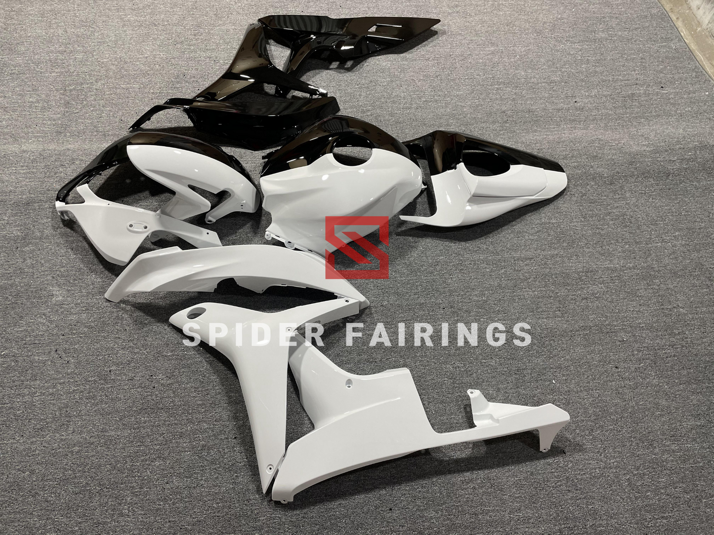 Gloss White&Black-Honda CBR600RR 2007-2008