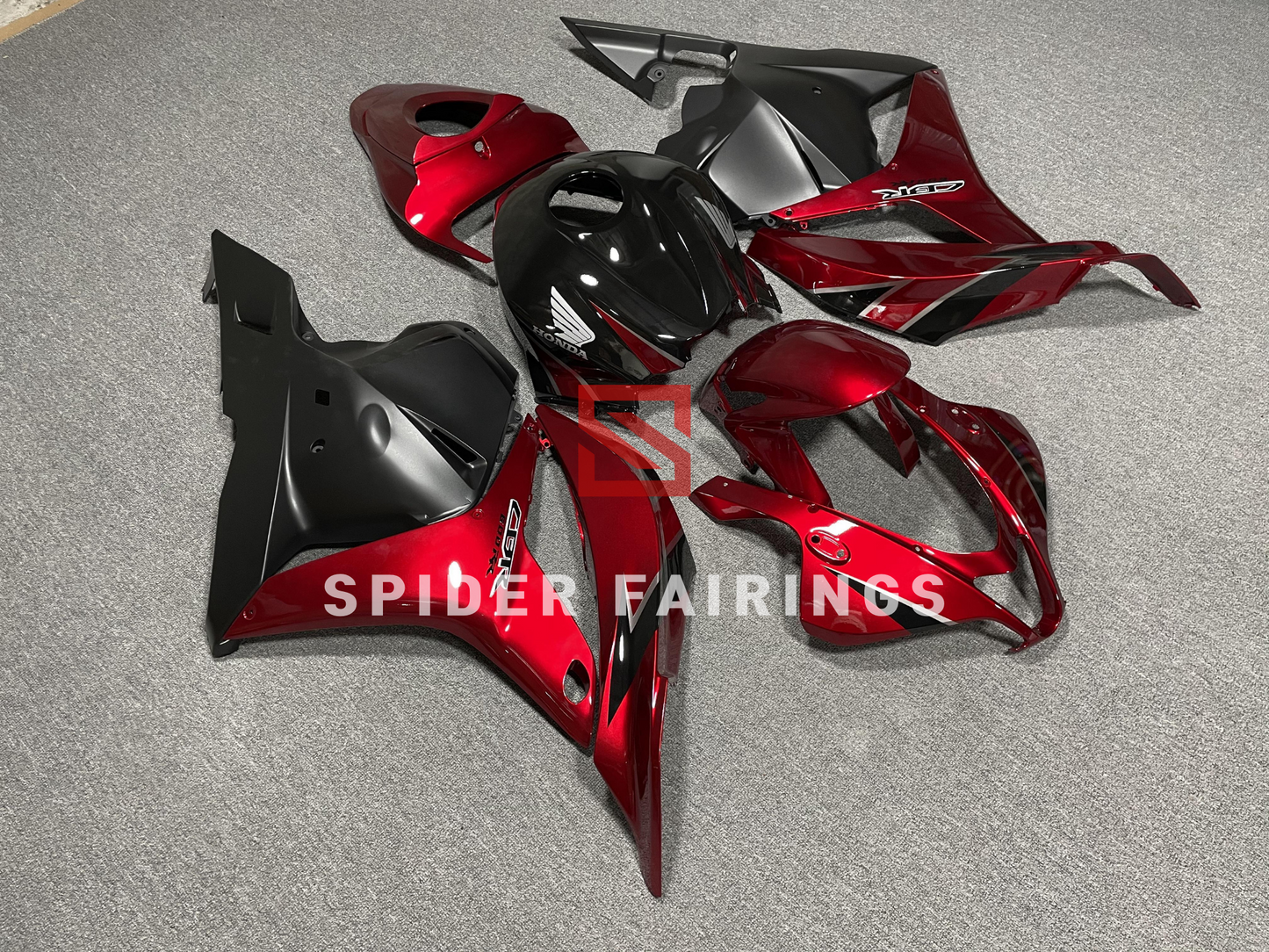 Gloss Dark Red&Black-Honda CBR600RR 2009-2012