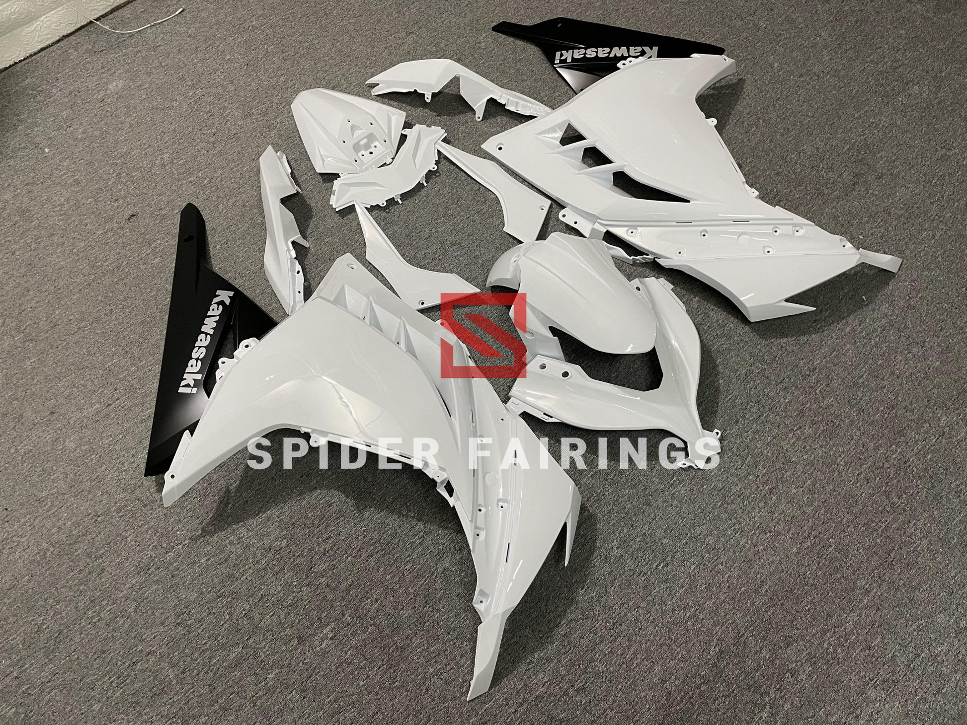 Gloss White-Kawasaki Ninja300 2013-2019