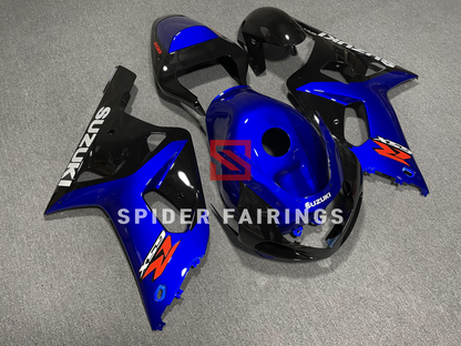 Gloss Blue and Black-Suzuki GSXR600-750 2001-2003