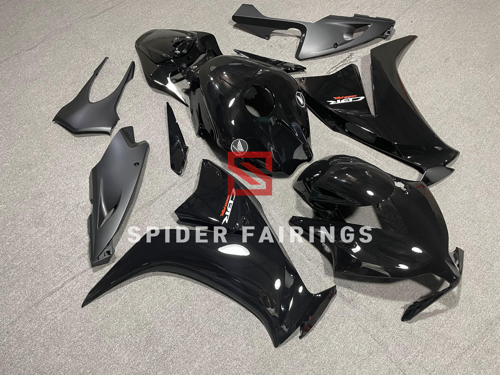 Gloss Black-Honda CBR1000RR 12-16