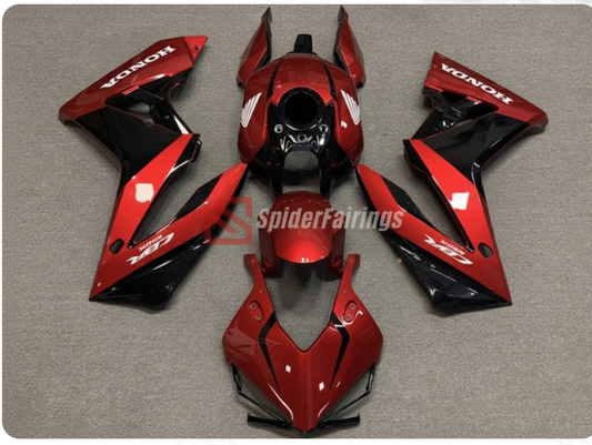 Candy Red And BLack-Honda CBR650R 2024-2025