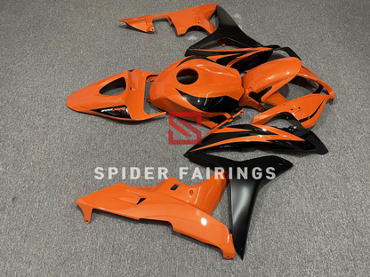 Gloss Black&Orange-Honda CBR600RR 2007-2008